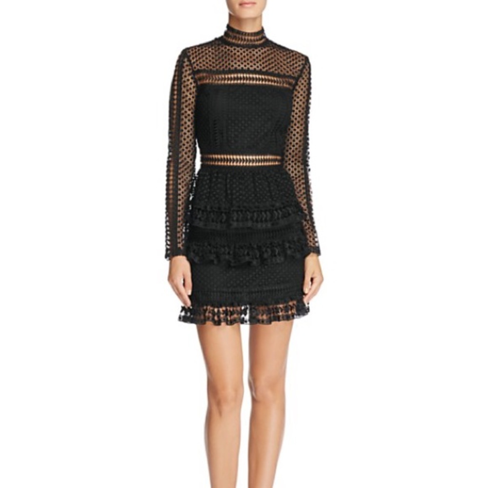 Bloomingdale’s Aqua label lace dress